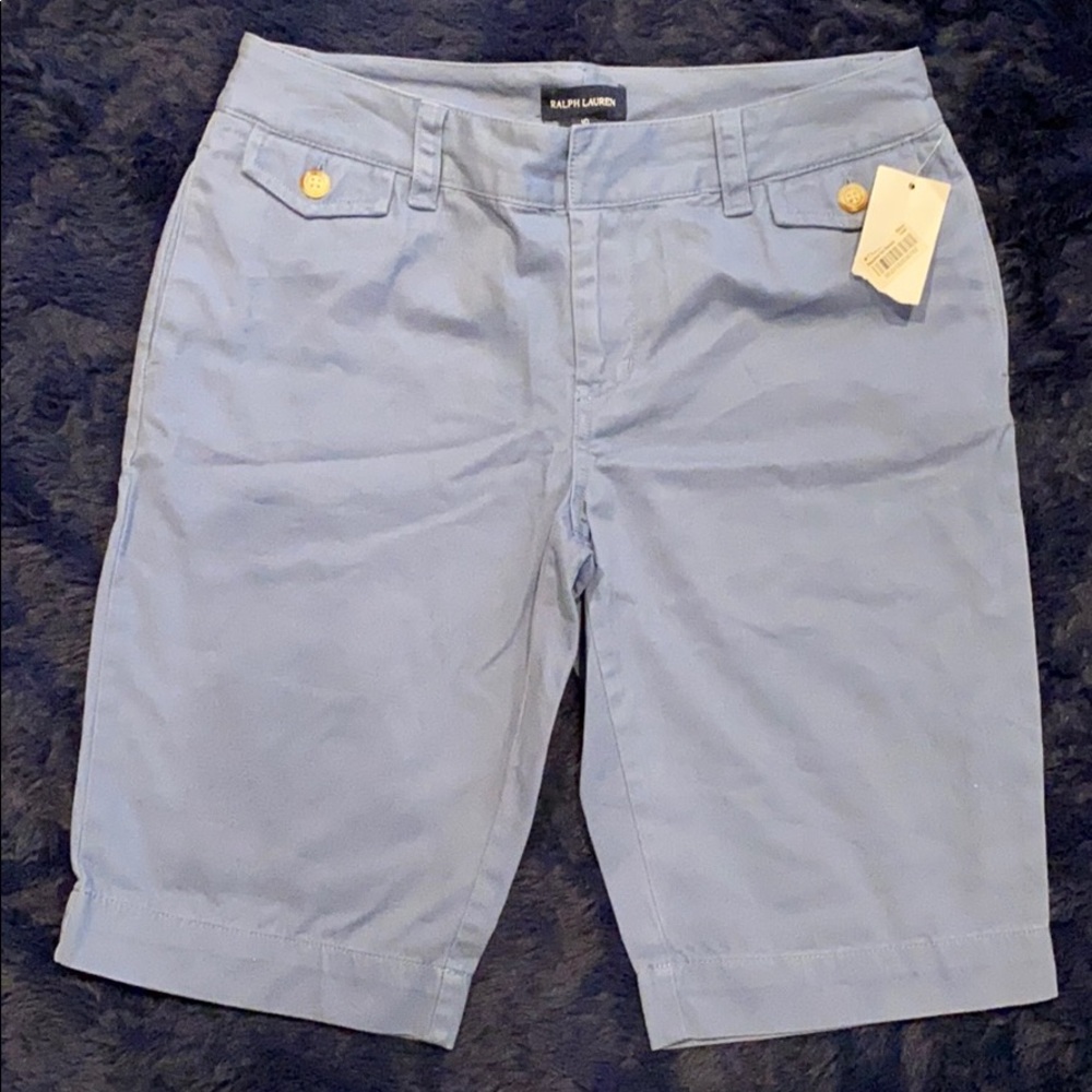 ~Ralph Lauren~ Girls’ Blue Cotton Shorts
